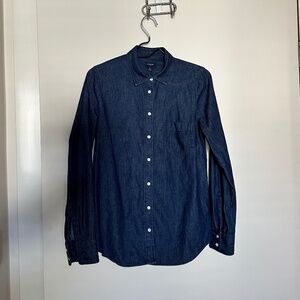Chambray Shirt | J. Crew | Size Small | Buttondown